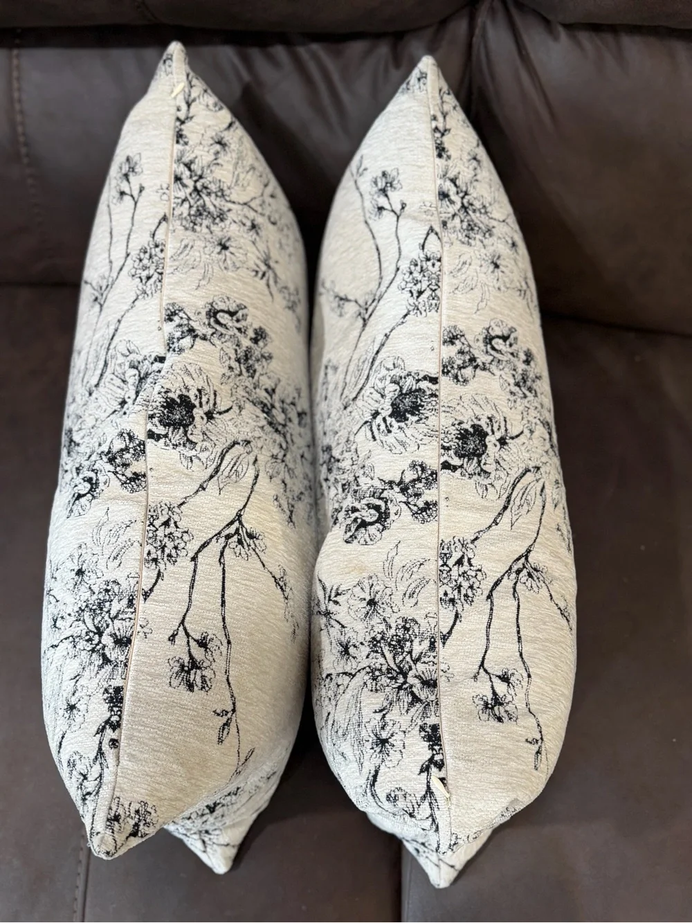 Westex Tapestry Floral Design Accent Pillow Set of 2